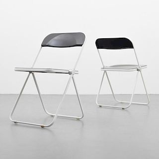Pair of Giancarlo Piretti PLIA Folding Chairs