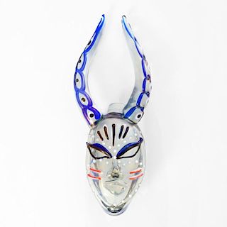Rare Ermanno Nason Mask & Drawing, Unique