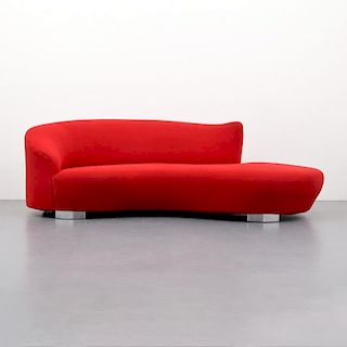 SERPENTINE Sofa, Manner of Vladimir Kagan