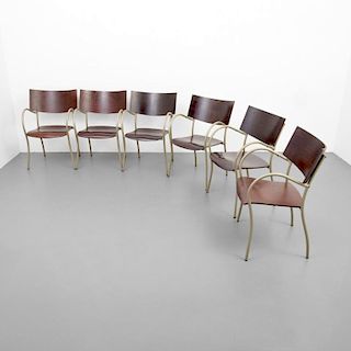Philippe Starck LIO COMUN Dining Chairs, Set of 6
