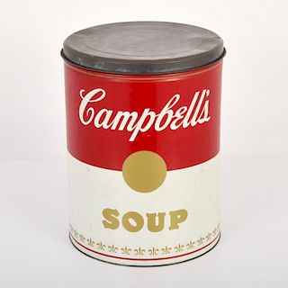 Large Plasticonvertible Campbell's Soup Can