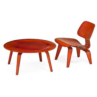 CHARLES AND RAY EAMES; HERMAN MILLER LCW and CTW