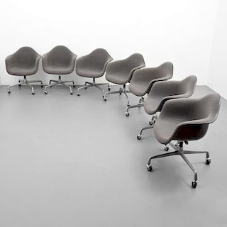 Charles & Ray Eames SHELL Chairs, Set of 7