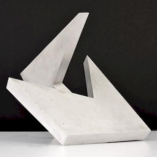 Larry Mohr Abstract Aluminum Sculpture