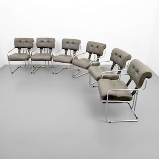 Guido Faleschini TUCROMA Arm Chairs, Set of 6