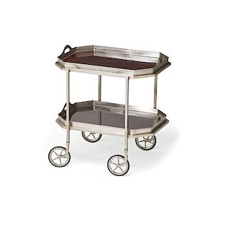 TWO TIER BAR CART