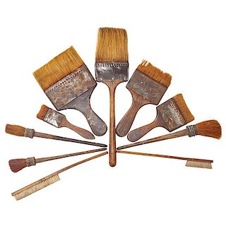 VINTAGE ARTIST AND ARCHITECT BRUSHES