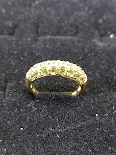 10k Gold & Peridot Ring