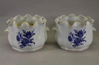 (2) Richard Ginori Porcelain Vases