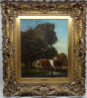 Bertus Pietersz (1869-1938) Oil/Canvas