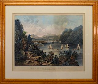 "The Scenery of the Hudson..." Currier & Ives