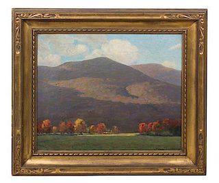 Willard Ezra Allen, (American, b. 1860), Untitled (Landscape), 1913