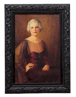 Denman Fink, (American, 1880-1956), Portrait of a Woman