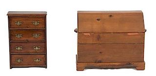 Two Salesman's Sample Pieces of Furniture