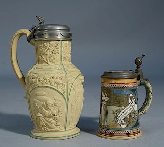 Two steins