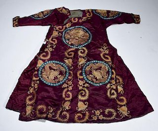 Antique Asian/ Chinese dragon robe