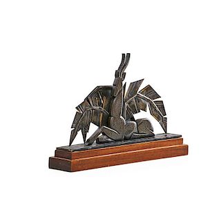 MICHEL ZADOUNAISKY Wrought iron sculpture