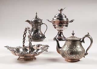 Ornate Silverplated Tablewares