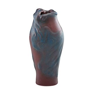 VAN BRIGGLE Lorelei vase, Persian Rose glaze