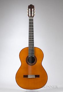 Spanish Classical Guitar, Manuel Contreras, Madrid, 1973, labeled Constructor de Guitarras/M. G. Contreras/Calle Mayor, 80 MA