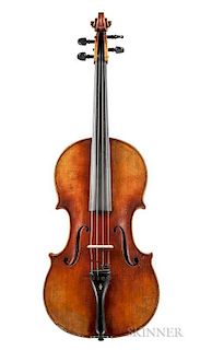 Czech Viola, John Juzek, Prague, 1960, labeled JOHN JUZEK/Violinmaker in Prague/No. 235 Yr. 1960/Master art copy of: Stradiva