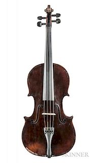 French Viola, branded internally A LA VILLE DE CREMONNE/D. NICOLAS AINE/1803, length of back 385 mm.