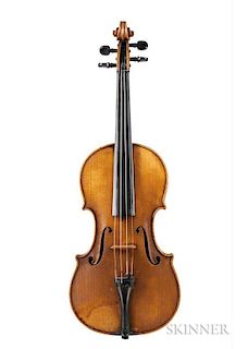 German Violin, Josef Kreuzinger, Schönbach, 1916