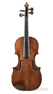 German Violin, Ascribed to David Hopf, Klingenthal