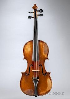 American Violin, Asa Warren White, Boston, 1873