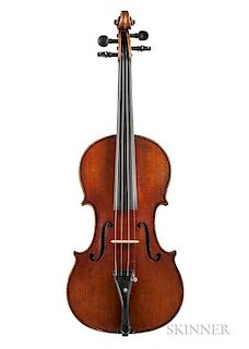 German Violin, Heinrich Th. Heberlein, Jr., Markneukirchen, 1911