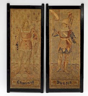 PR 18C. French Hand-Woven Charles VII Tapestry