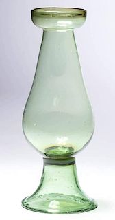 FREE-BLOWN HYACINTH VASE / GLASS