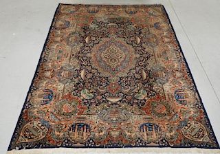 LG Persian Kerman Pictorial Room Size Carpet