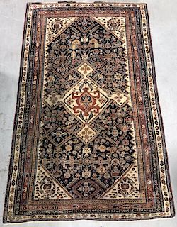 Caucasian Carpet with Geometric Patterns