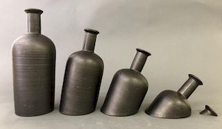 Londa Weisman Ceramic Bottle Installation