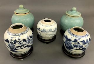 Grouping of Ginger Jars
