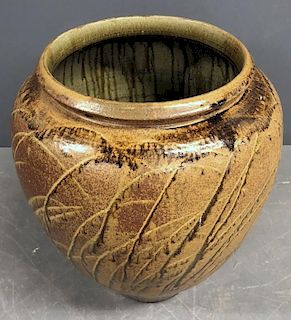 Modern Ceramic Temple Jar