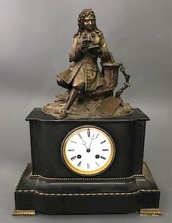 French Onyx Clock