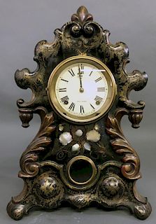 Victorian Metal Seth Thomas Clock