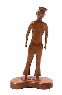 Anonymous, Mid 20th Century, A Sailor Figure
