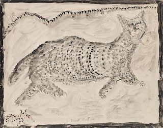 Charley Kinney, (American, 1906-1991), Wild Cat