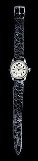 * A Stainless Steel Oyster Royal Wristwatch, Rolex,