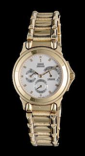 An 18 Karat Yellow Gold Ref.73.109.56 Wristwatch, Corum,