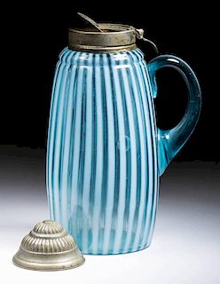 STRIPE - TALL SYRUP PITCHER
