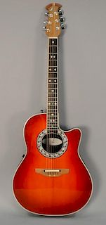 Ovation 1867 Legend acoustic electric guitar, like new in case