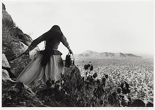 Graciela Iturbide, (Mexican, b. 1942), Mujer Angel, Desierto de Sonoma Mexico, 1979