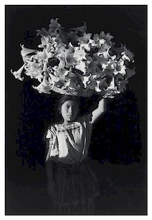Flor Garduno, (Mexican, b. 1957), Basket of Light, Guatemala, 1989