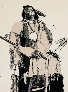 FRITZ SCHOLDER(Native American 1937-2005)