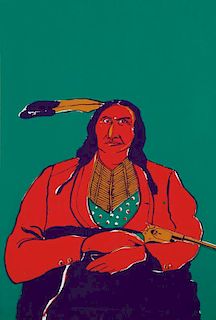 FRITZ SCHOLDER(Native American 1937-2005)