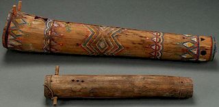 A PAIR OF APACHE FIDDLES, 1ST HALF OF 20TH C